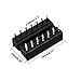 uxcell 40pcs DIP IC Chip Socket Adaptor, 2.54mm Pitch 2 Row 14 Flat Pins Soldering