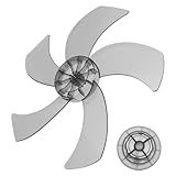 Gatuida Accessori di Ricambio per Ventilatori Elettrici Pale in Plastica Trasparente per Ventilatore a Piantana e Tavolo per Sostituire Pale Vecchie o Danneggiate