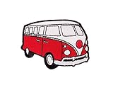 patchwork vw polo Verpackungseinheit: 1 Stück by gedeacc-kreativ Bügelbild Aufnäher Patch Applikation zum Aufbügeln Retro Bus Bulli rot 7,3 cm x 5,3 cm