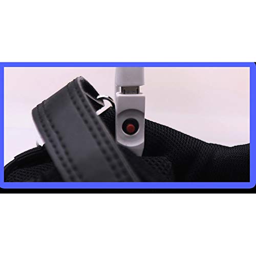 Kids USB Charging Led Light Up Shoes Breathable Mesh Double Wheels Roller Skate Shoes Sneakers for Boys Girls4