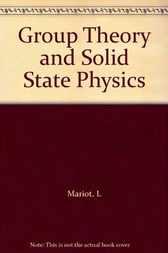 Buy Group Theory and Solid State Physics — BookShops.in