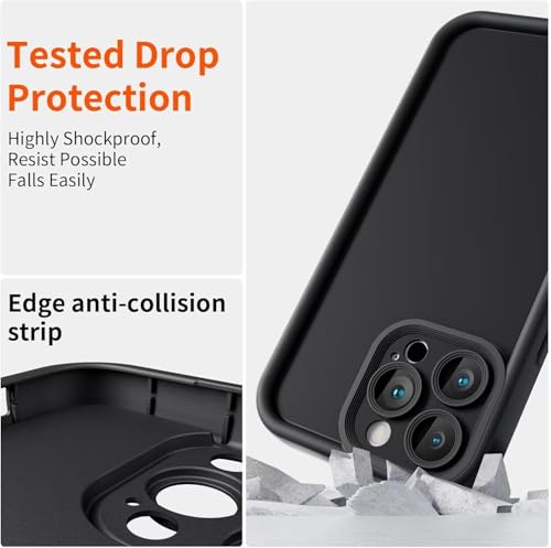 Image of Scalebee Back Cover Case for Apple iPhone 16 Pro Max, Black