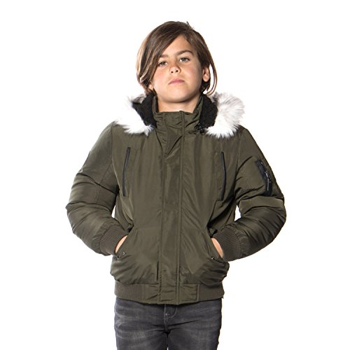 Doudoune Deeluxe Enfant Shark W17630BKA - Vert - Taille 10 ANS