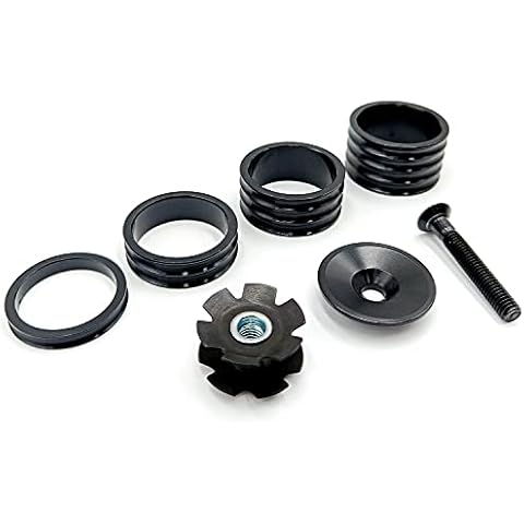 ONIPAX Lightweight Headset Top Cap & Star Nut with Aluminum Screw & Spacers Cover