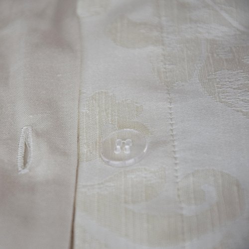 Merryfeel Duvet Cover Set, Classic Damask Jacquard Bedding Set(1 Comforter Cover With 2 Pillowshams) - Full/Queen Cream #TOP5