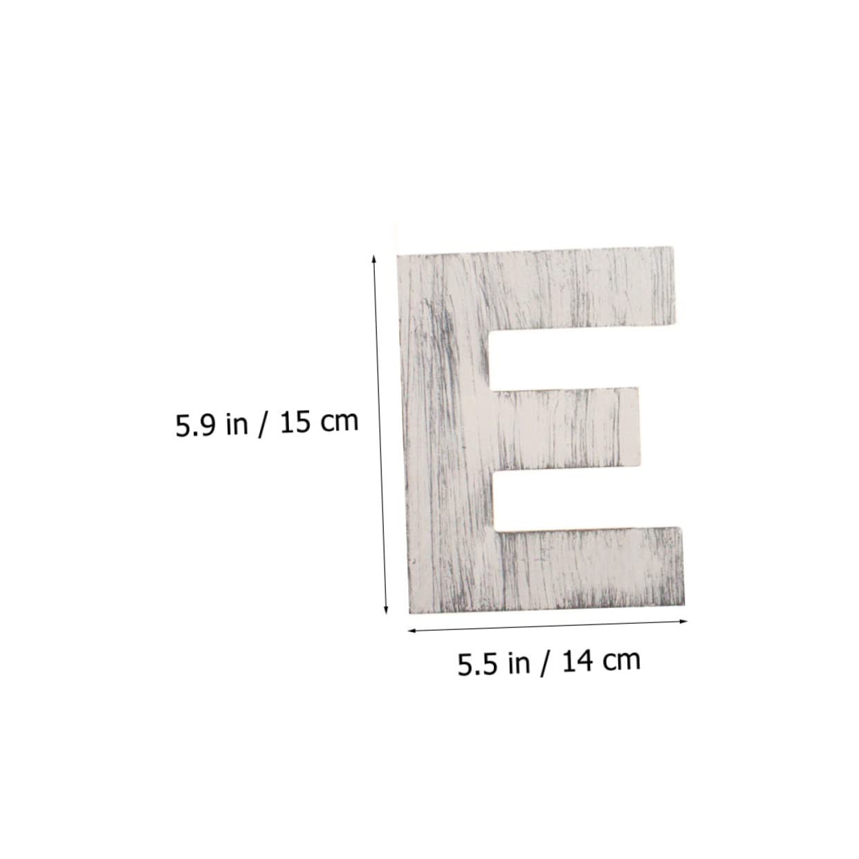 Cabilock 3pcs Set Wooden Letters Wall Decor Modern Wall Hanging Decorative Accessory