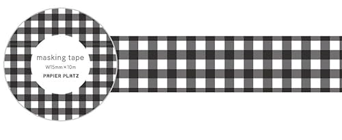 \ }XLOe[v Check 15mm 3e original Masking tape crs_72-037_040 IWifUC̃}XLOe[v MaskingTape `FbN}XLOe[v 72-040_Check Black