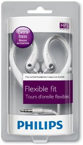 SHS3201 - Flexible Earhook Headphones, White