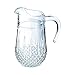 Eclat Cristal D'Arques Longchamp Jug, Crystal, 17.6 x 14.1 x 24.6 cm