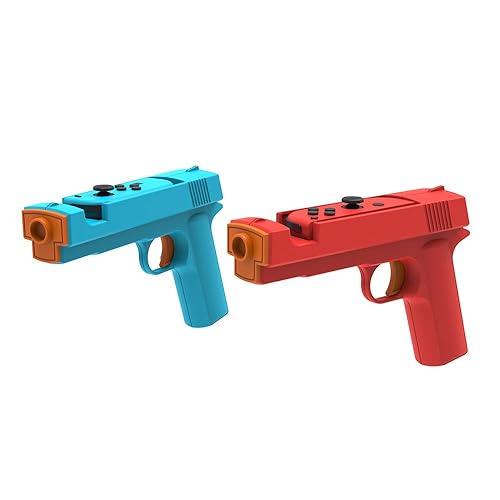 Miniatura 4 de Game Gun Hand Grip for Switch NSNS OLED, 2 PCS Sense Joystick Gun Grip for Switch Shooting Games, Game Controller Gamepad Joypad Gaming Accessories