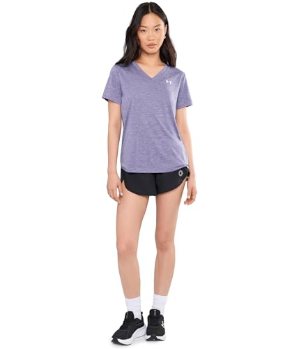 Image of Under Armour Women's Tech Twist V Neck Short Sleeve T-Shirt