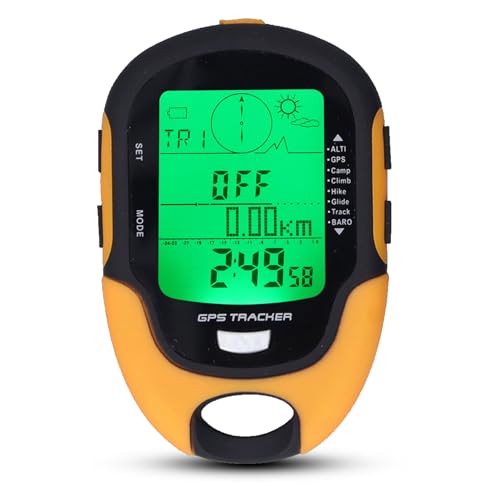 Altimètre numérique GPS multifonction boussole et thermomètre étanche pour l'extérieur