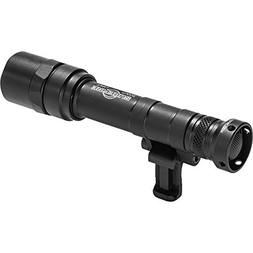 Image of SureFire Weaponlight LED - M640U-BK-PRO 1,000 Lumens 11,300 Candela - Black | M640U-BK-PRO Mini Scout Light Pro Hybrid Beam LED w / Click Tailcap Switch - Mil-Spec Hard Anodized IPX7 - Black