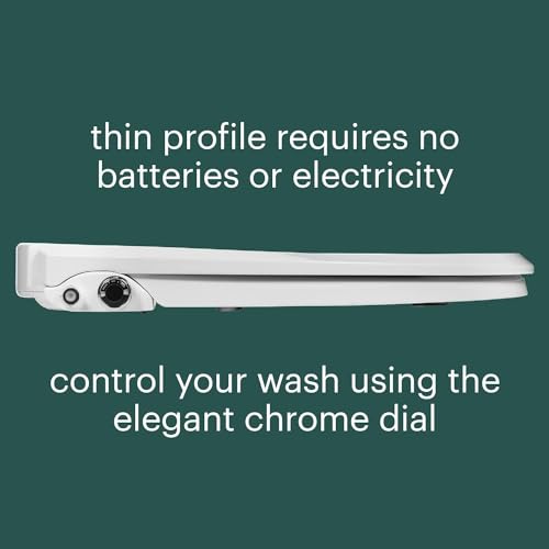 Brondell SWASH NON-ELECTRIC BIDET Bidet Toilet Seat Non-Electric Swash Seat, Fits Round Toilets thumb #3