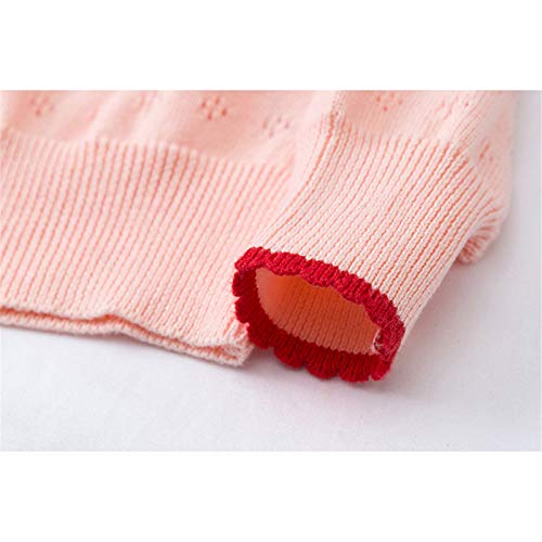 Baby Girls Hollow Out Stripe Cardigan Coat Children Clothing Boys Girls Long Sleeve Knitted Kids Cardigan Coat3