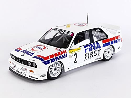 Minichamps 155922002 - 1:18 BMW M3-Fina Motorsport Team-Cecotto/Danner/Martin/Duez-Winner 24H Nring 1992 Sammlerstück Miniatur Auto, Mehrfarbig Cover