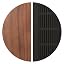 Walnut/Black
