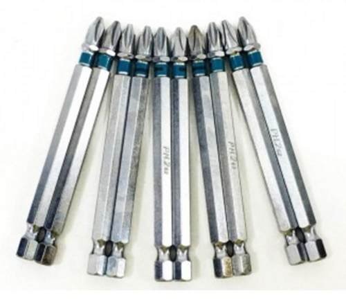 Bits Phillips, Encaixe 1/4 Pol, Comprimento 70 Mm, Ponta 3/16 Gross