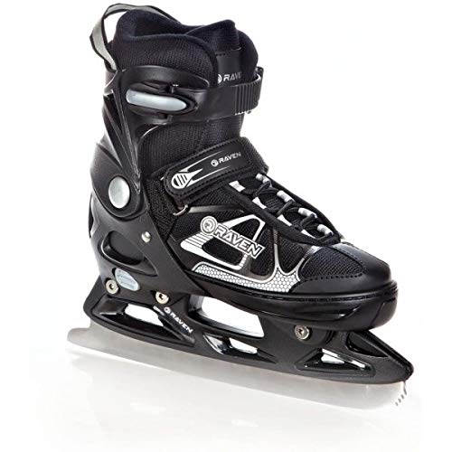 RAVEN Spirit - Roller en Ligne - Patin à Roulette - Triskate – Patins à Glace – 4en1 Taille Ajustable - Adulte, Enfant
