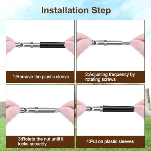 Hsthe Sea 2PCS Dog Whistle With Lanyard Dog Training Kit Pet Dog Flute Ultrasonic Dog Flute For Modern Dog Training - Image 4
