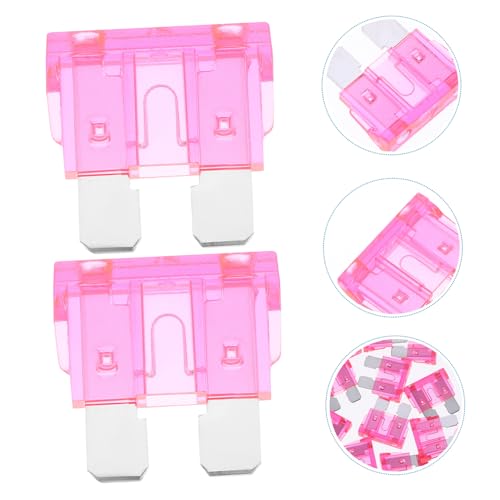 Cabilock 25pcs fusibles automotrices tipo hoja para autos, camiones y botes con identificación fácil miniatura 6