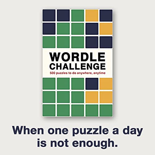 Wordle Challenge: 500 Puzzles to Do Anytime, Anywhere