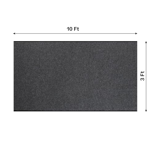 ZZHHUI Tapete de entrada de nível comercial 1,5 m x 3,5 m, tapete de entrada com padrão listrado e b