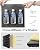 Sonicism 12 Pack Pyramid Sound Proof Foam Panels with Self-Adhesive, 12" X 12" X 2" Acoustic Foam Panels of High Density, Soundproof Wall Panels Fast Expand, Sound Absorption and Decoration (Black)