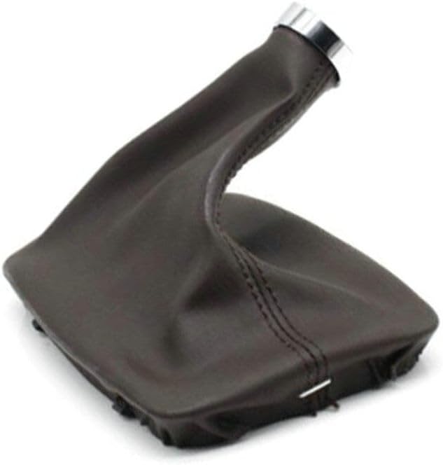 1Set Mocha Car Gear Shift Shifter Knob w/Boot Leather Shifter Gaiter Boot Cover for Mercedes Benz C Class W204 C204 2007 2008 2009 2010 2011 2012 2013