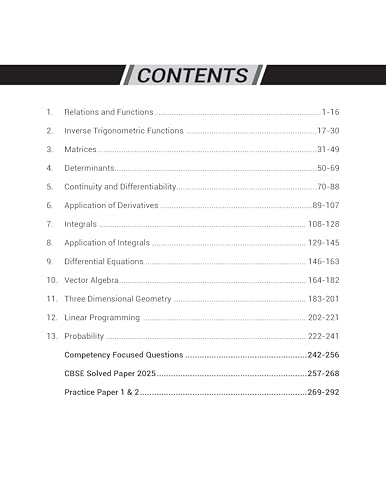 Image of MTG CBSE Class 12 Chapterwise Question Bank Mathematics For 2027 Board Exam | Based on CBSE Syllabus with 1300+ Questions
