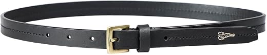 Hidesign Leather Emily Womens Belt_Black_34