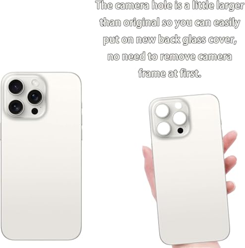Remplacement de verre arrière pour iPhone 15 Pro Max en voyage - 4