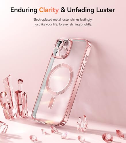Coque iPhone 15 compatible MagSafe robuste avec protection d'objectif surélevée - 5