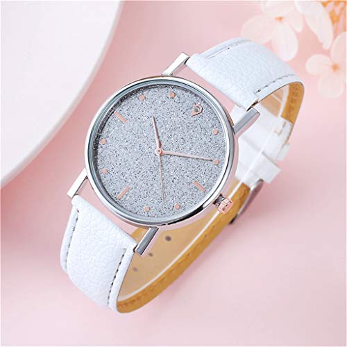 Image of Women St Patrck Day Watch Steel Watches Casual Dial Luxury Stainless Quartz Watch Bracele Watch Women's Watch Female Wrist Watch (White, One Size)