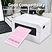 STARLIBOO 3x2 inch Color Direct Thermal Label Stickers for Shipping, Barcode, Address, Compatible with Rollo Label Printer & Zebra Desktop Printers (Pink)