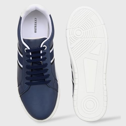 Image of Centrino Casual Shoe for Men | Comfortable Cushioned Insole | Stylish Sneakers | Stylish Lace-Up Side Stripes Design | Lightweight & Breathable |Elegant Casual Outfits |Sneakers for Boys & Men (9711)