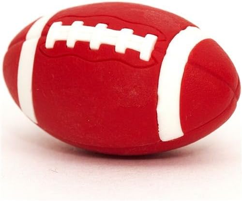 cool red brown eraser American Football
