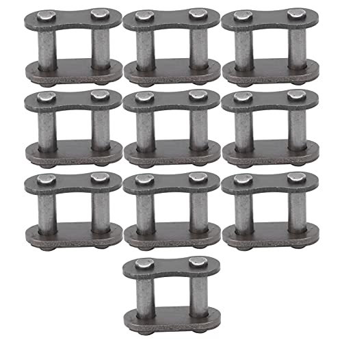Chain Master Link Roller, 428 Chain Master Link Replacement 10Pcs 428 Chain Buckle Master Link Steel Motorcycle Chain Connection Links 40 Roller Chain Connecting Links Joint