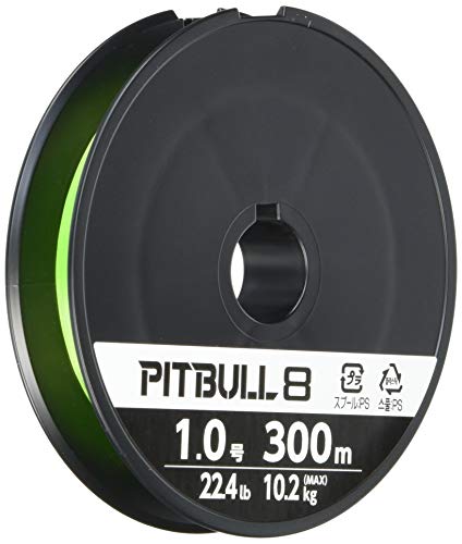 Shimano Pitbull 8 Lime Green Braided PE Fishing Line PL-M78S 300m