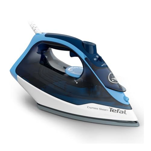 Tefal Express 2600W Steam Iron True Ceramic Soleplate Anti-Drip