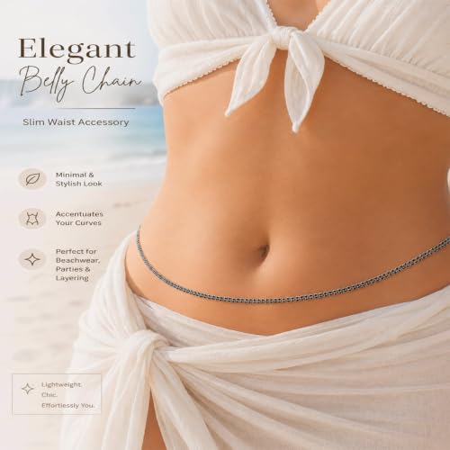 Image of VAMA FASHIONS Sexy Stone Hip Belly Chain Saree Waist belt karddhani vaddanam Bikni Kamarbandh Body Kamarchain Kamarband for women Girls