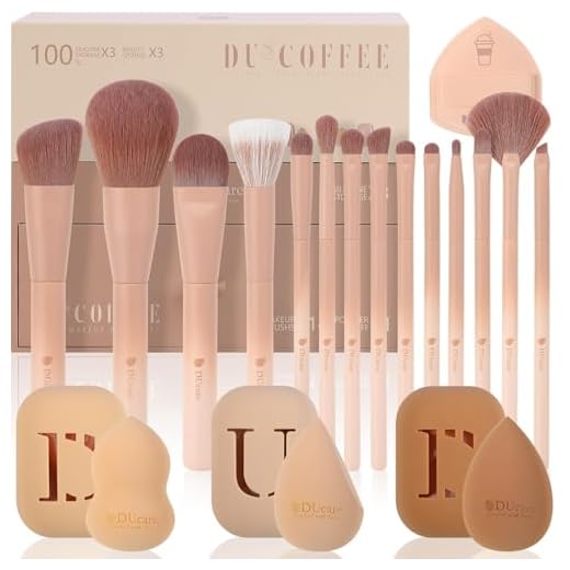 DUcare Makeup Brushes 14Pcs Set for Professionals