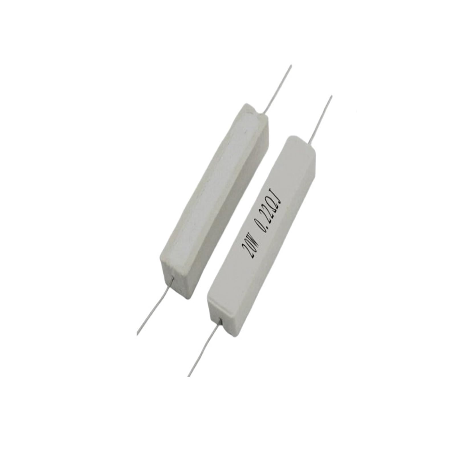 Résistance de puissance ciment 20W 680 Ohm pour circuit imprimé haute tolérance