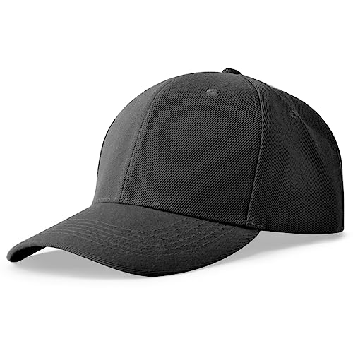 Image of NOBONDO 12 Pack Unisex Baseball Caps - Bulk Wholesale Blank Plain Adjustable Hats for Men & Women
