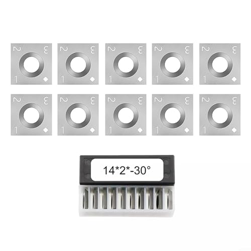 Insertos de carburo de 14mm para torno de madera y corte de MDF 6