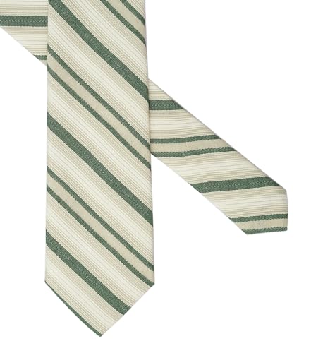 Image of BELLUNO Men's 2.5 inch Skinny Solid Cotton Linen Ties