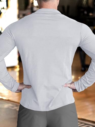 Image of Noble Monk Men's Active wear Regular Fit T Shirt |Full Sleeves |Casual T-Shirt for Men