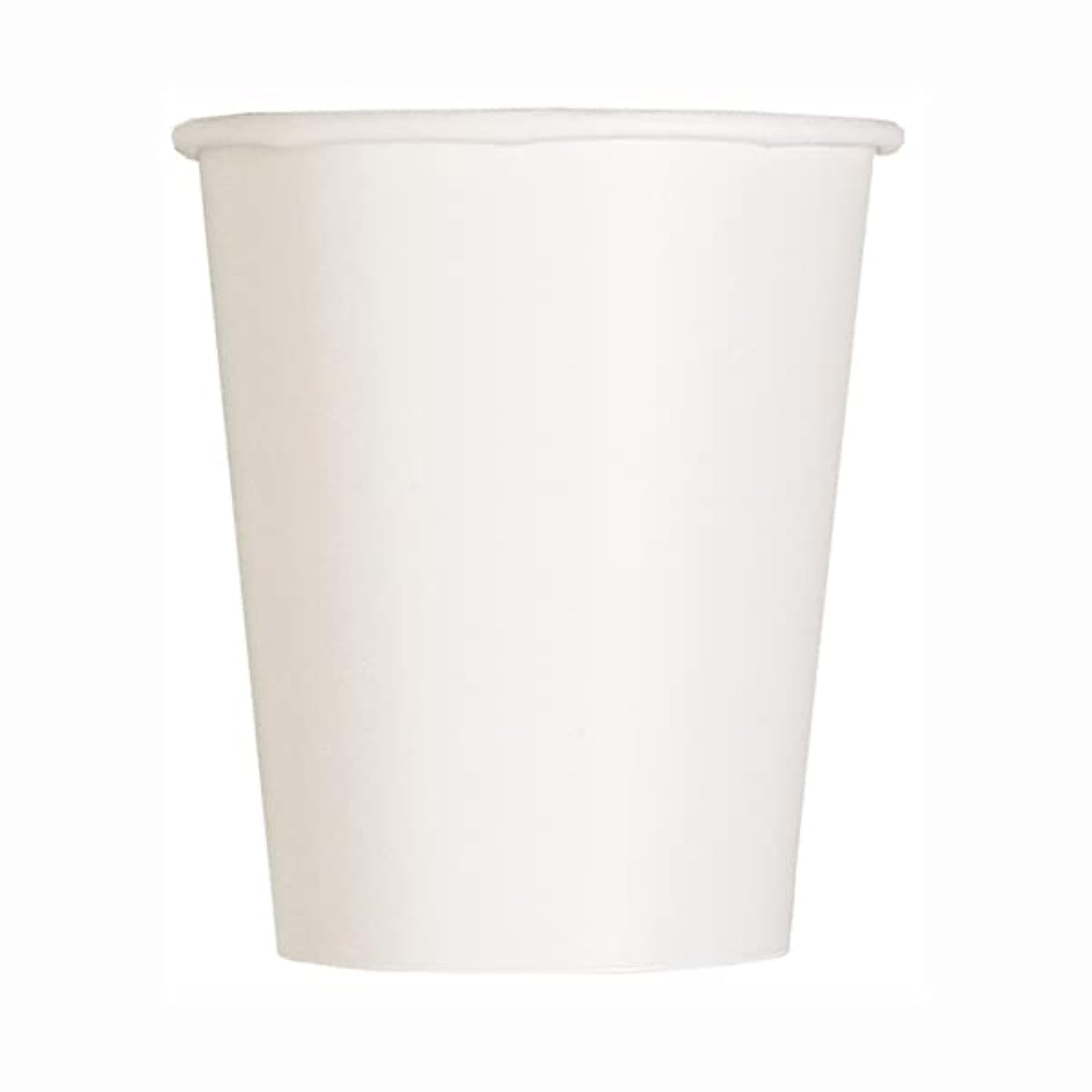 Unique 82150 Paper Cups-266 ml-White Colour-14 Count (Pack of 1), Pack of 14 — image 1