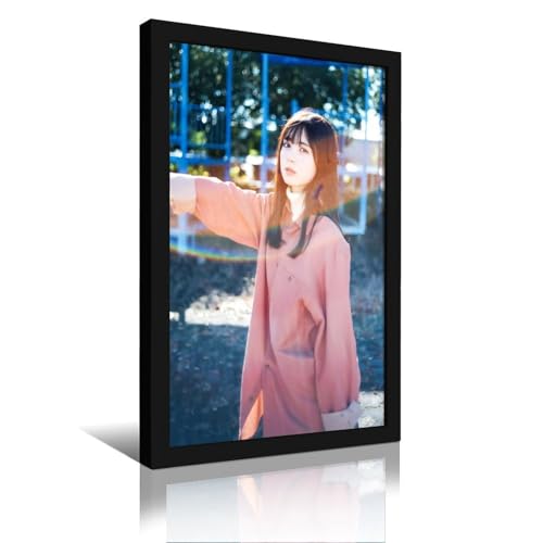 䂠߃|X^[ KXA[ou }bg̃|X^[ t[A͂ȃR[i[̎ʐ^t[AM[̕ǂ̊zS[h A~jEʐ^t[ Black Frame-style 16x24inch(40x60cm)