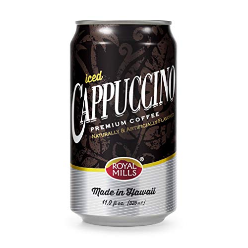 [Pack of 24] Royal Mills Iced Cappuccino, Premium Coffee, Made in Hawaii - 11 Fl Oz image 4